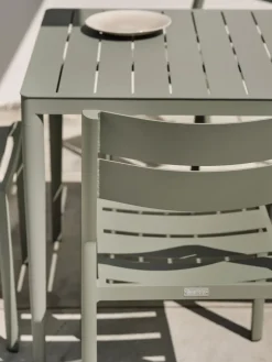 Bigby dining table, Dusty green, 195x90 cm