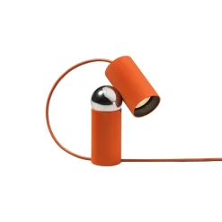 Bilboquet table lamp, Tomato