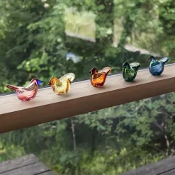 Birds by Toikka Robin, moss green-copper