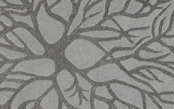 Birds nest hand woven rug Ø 220 cm, MD Grey