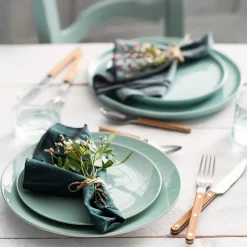Bistrot fork, teak wood