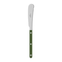 Bistrot solid butter knife 16 cm, Green