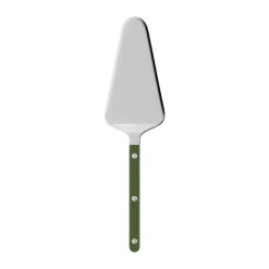 Bistrot solid cake server 25 cm, Green