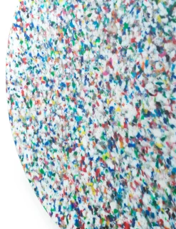 Bit stool, White-multi
