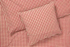 Bæk&Bølge bed set 150x210 cm, Red-yellow