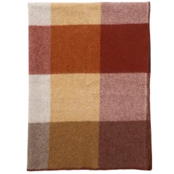 Blid wool throw 130x180 cm, rust