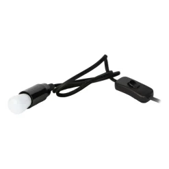 Block lamp extra cord, black