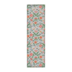 Blomglänta table runner 35x120 cm, Multi