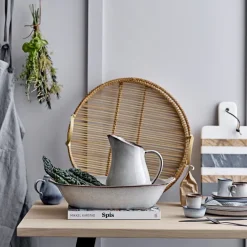 Bloomingville bamboo tray set, nature