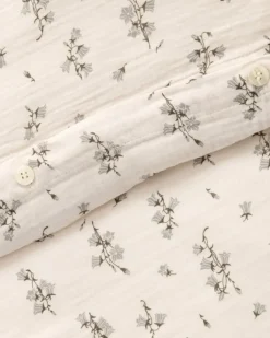 Bluebell Muslin duvet cover double, 220x220 cm