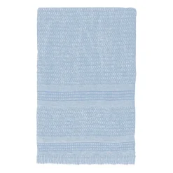 Bodrum bath towel, Light blue
