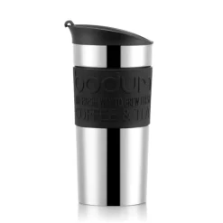 Bodum travel mug 35 cl stainless steel, Black