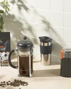 Bodum travel mug 35 cl stainless steel, Black