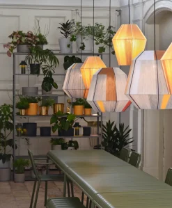 Bonbon Shade lamp shade Ø50 cm, Earth tones