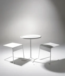 Bong table Ø40x72 cm, White
