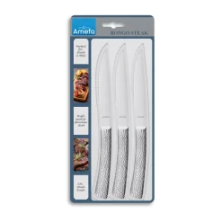 Bongo grill knife 3-pack, Stainless steel