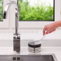Bosign dish soap pump, graphite grey
