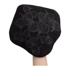 Bosign non-slip potholder with pocket, Black
