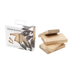 Bosign scent block in white cedarwood, 4-pack