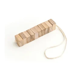 Bosign scent block in white cedarwood on string, 10-pack