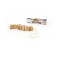 Bosign scent block in white cedarwood on string, 10-pack
