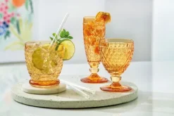 Boston white wine glass 12.5 cl, Saffron