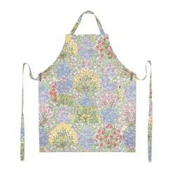 Botanic Garden apron, Multi-blue