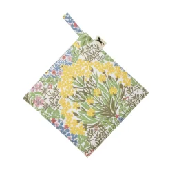 Botanic Garden oven mitt 23x23 cm, Multi-blue