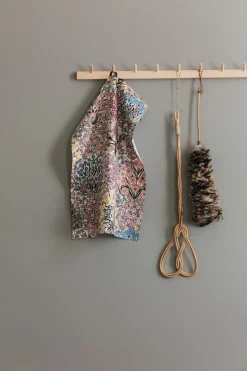 Botanical Garden kitchen towel 40x70 cm, Pink brown