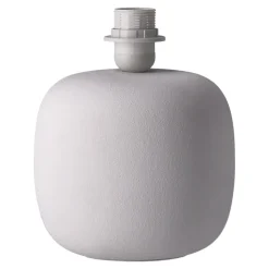 Boulder lamp base 18.2 cm, White