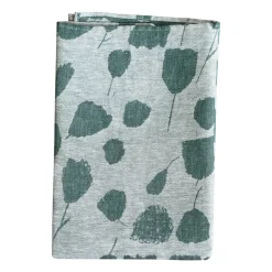 Bouquet table cloth 147x250 cm, Green-off-white
