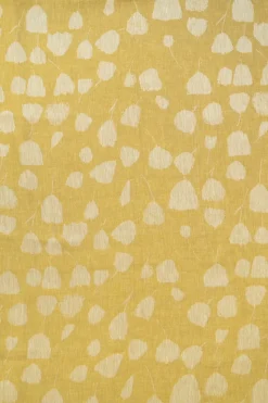 Bouquet table cloth 147x250 cm, Yellow-white