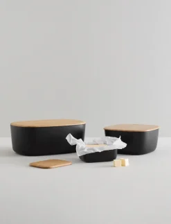 BOX-IT bread box 23x23 cm, Black