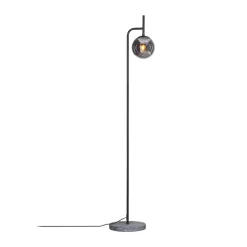 Boyle floor lamp 163.5 cm, Smoky Gray