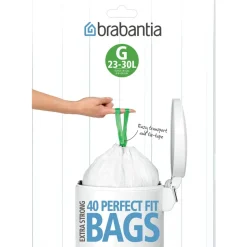Brabantia bin liners, 23-30 liter