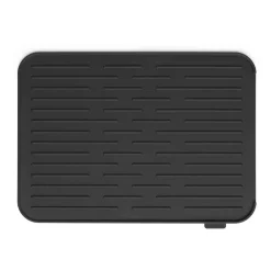 Brabantia dish mat silicone, dark grey