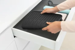 Brabantia dish mat silicone, dark grey