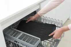 Brabantia dish mat silicone, dark grey