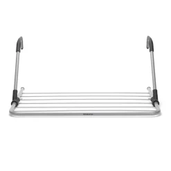 Brabantia drying post for door, metallic grey