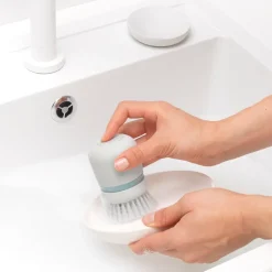 Brabantia replacement dish brush head, light grey