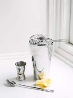 Braddon measuring glass 4 cl, Stainless steel