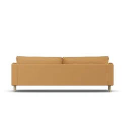 Bredhult sofa, Jump Honey 1959-white-oiled oak, 3-seater