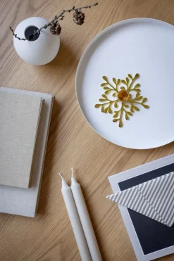 Broken Lines napkin 33x33 cm 20-pack, Sand-white