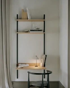 Brolly portable table lamp, Linen
