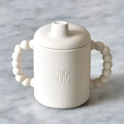 Bubble sippy cup 15 cl, Cream