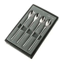 Bud Bright latté spoon 4 pieces, Stainless steel