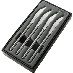 Bud Bright steak knife 4 pieces, Stainless steel