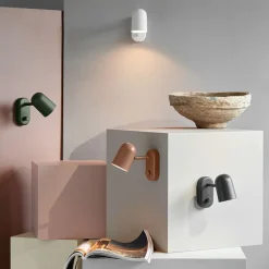 Buddy wall lamp, Dark green
