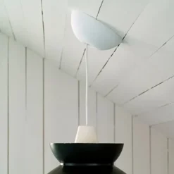 CableCup ceiling cup, white
