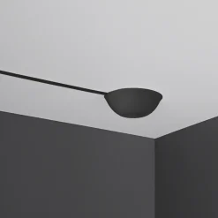 CableCup Hide ceiling cup, black